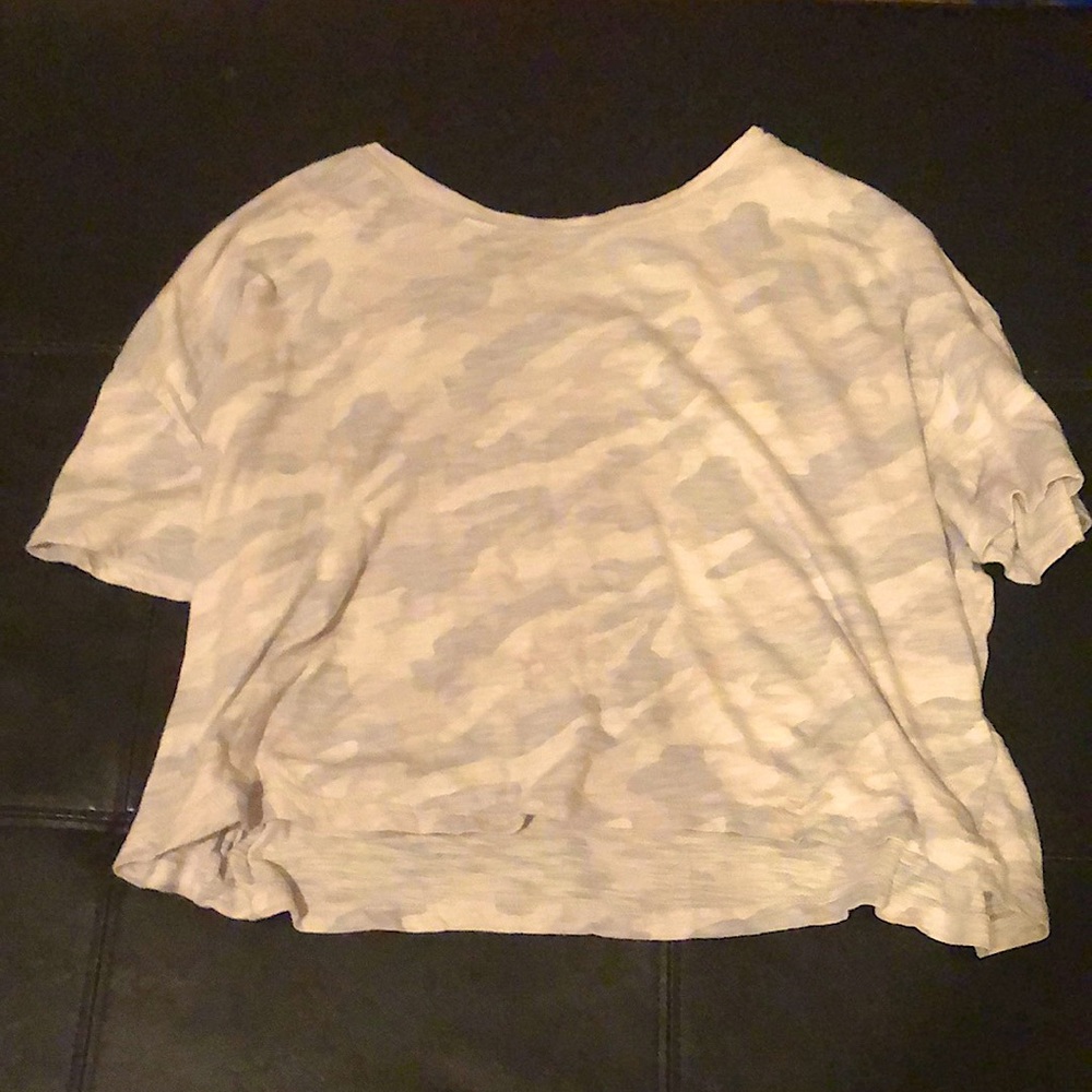 Gray COMBO Crop Top